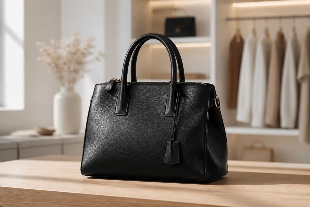 découvrez le sac à main noir, l'accessoire intemporel qui sublime votre dressing avec élégance et raffinement.